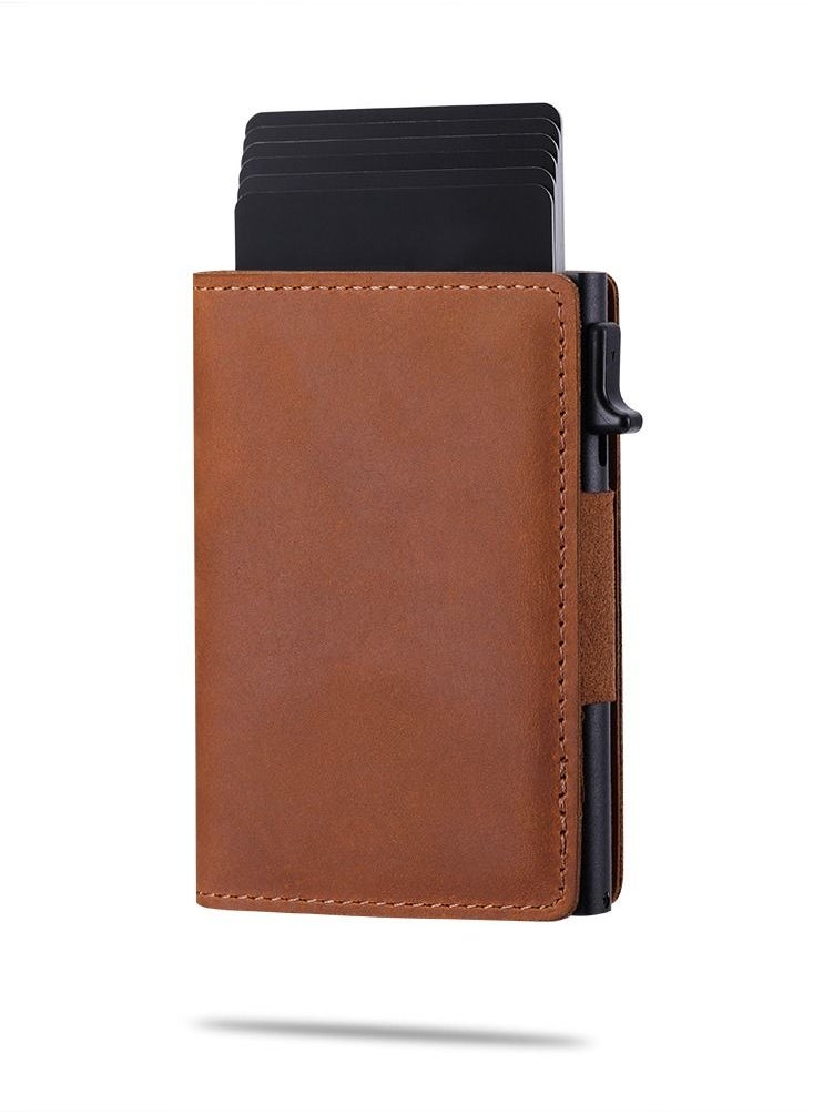 Generic - Oryx Genuine Leather Airtag Wallet - Image 1