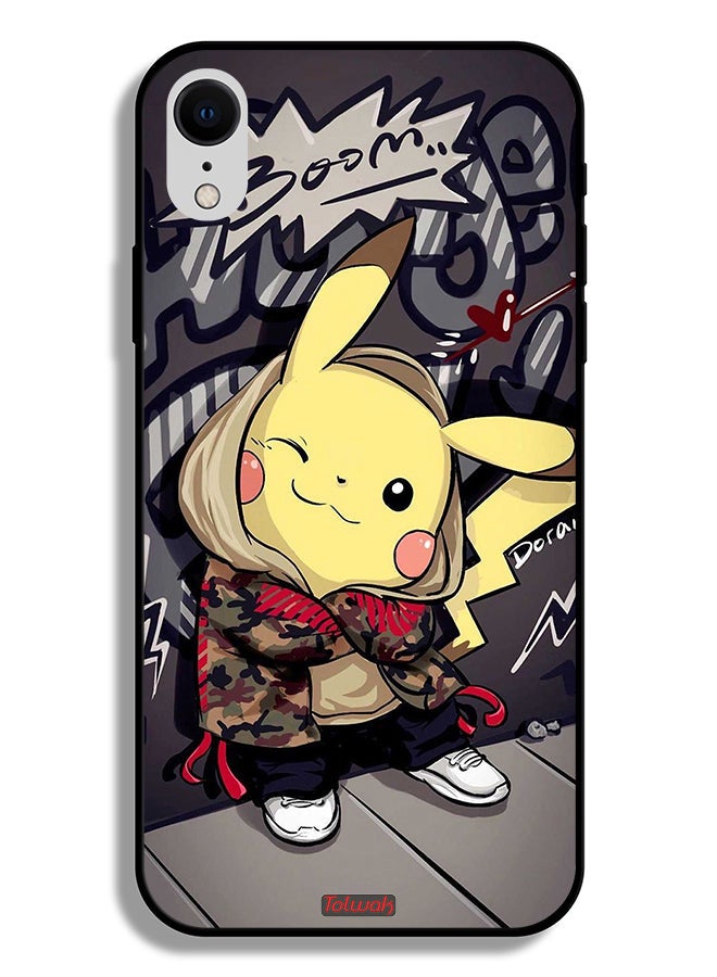 Tolwak Apple iPhone XR Protective Case Pichku Art - Image 2