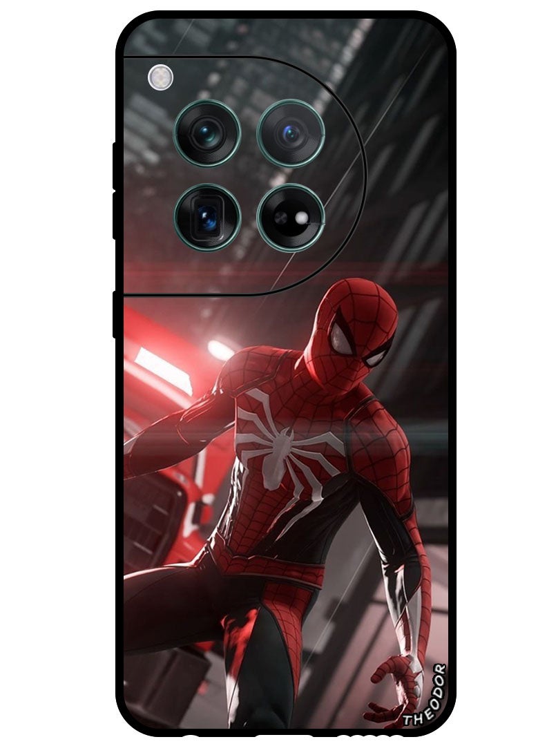 Theodor Protective Case Anti Scratch Shock Proof Bumper Cover For OnePlus 12 Spider Man 2 - Image 1