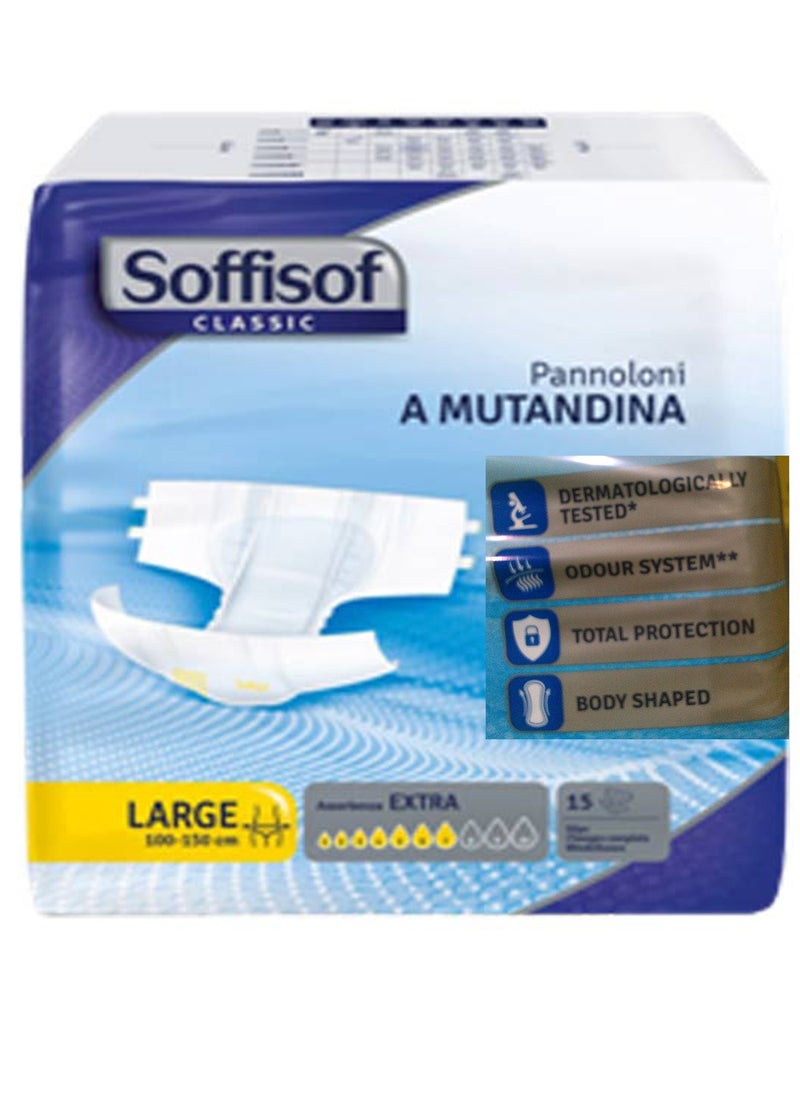 SOFFISOF Medical Diapers For The Elderly - Size - L  - Image 1