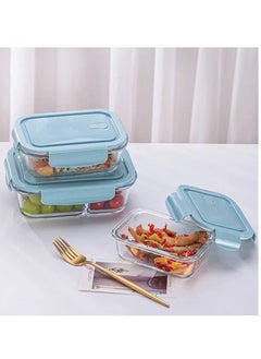 Generic Pyrex Fridge Organizer Set  3 Glass Containers  - Image 3
