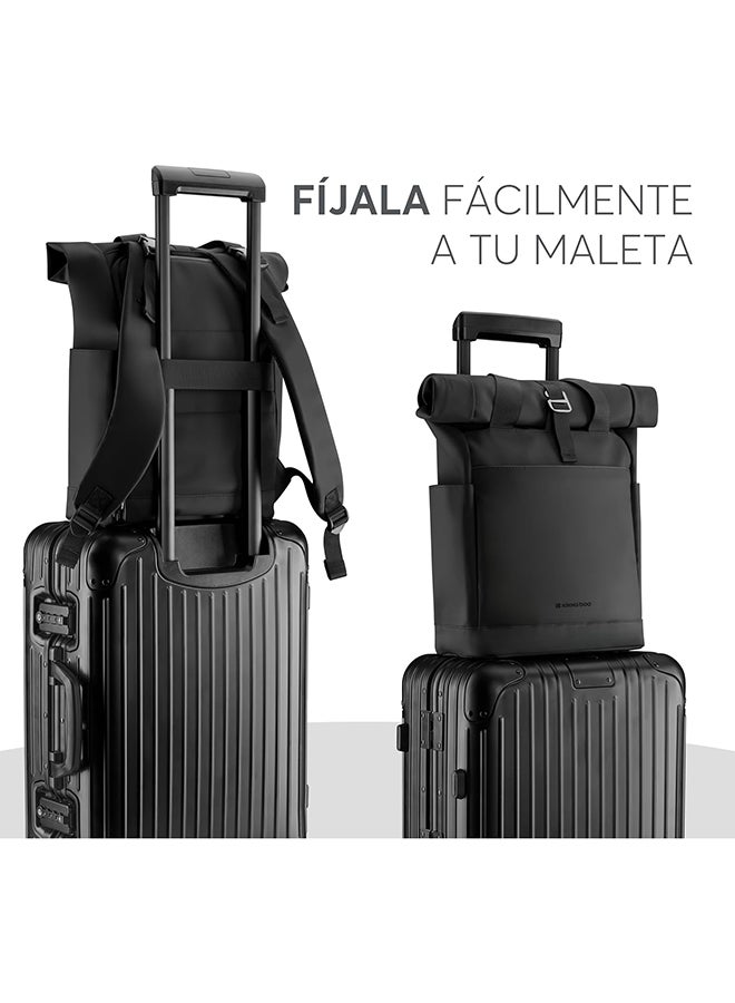 KIKKABOO CERISE Wickelrucksack, Mommy Bag, Kinderwagenbefestigungen, Große Kapazität, Tragbare Wickelunterlage, Thermotasche, Wasserfeste Tasche, Mehrzwecktasche - Image 5