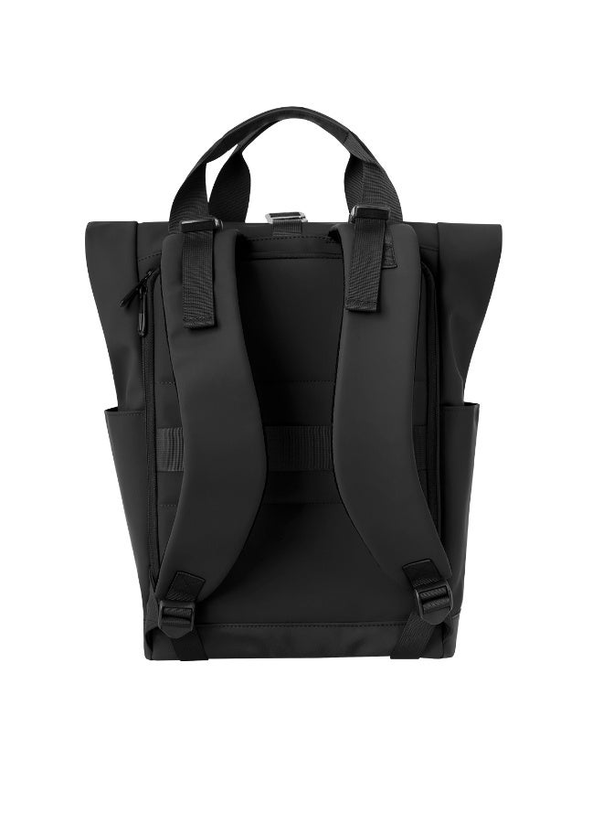 KIKKABOO حقيبة سيريز القابلة للطي، حقيبة الأم، تثبيتات عربة الأطفال، سعة كبيرة، وسادة تغيير محمولة، حقيبة حرارية، حقيبة مقاومة للماء، حقيبة متعددة الاستخدامات - Image 3