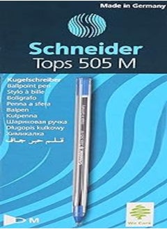 Schneider Tops 505 Ballpoint Pens Pack of 3 Paste Medium Blue Box 10 - pzsku/Z4C5123BBFFBB737F6F56Z/45/_/1720389417/c35a807f-57cf-4d67-8f39-0d6c6af2d78f