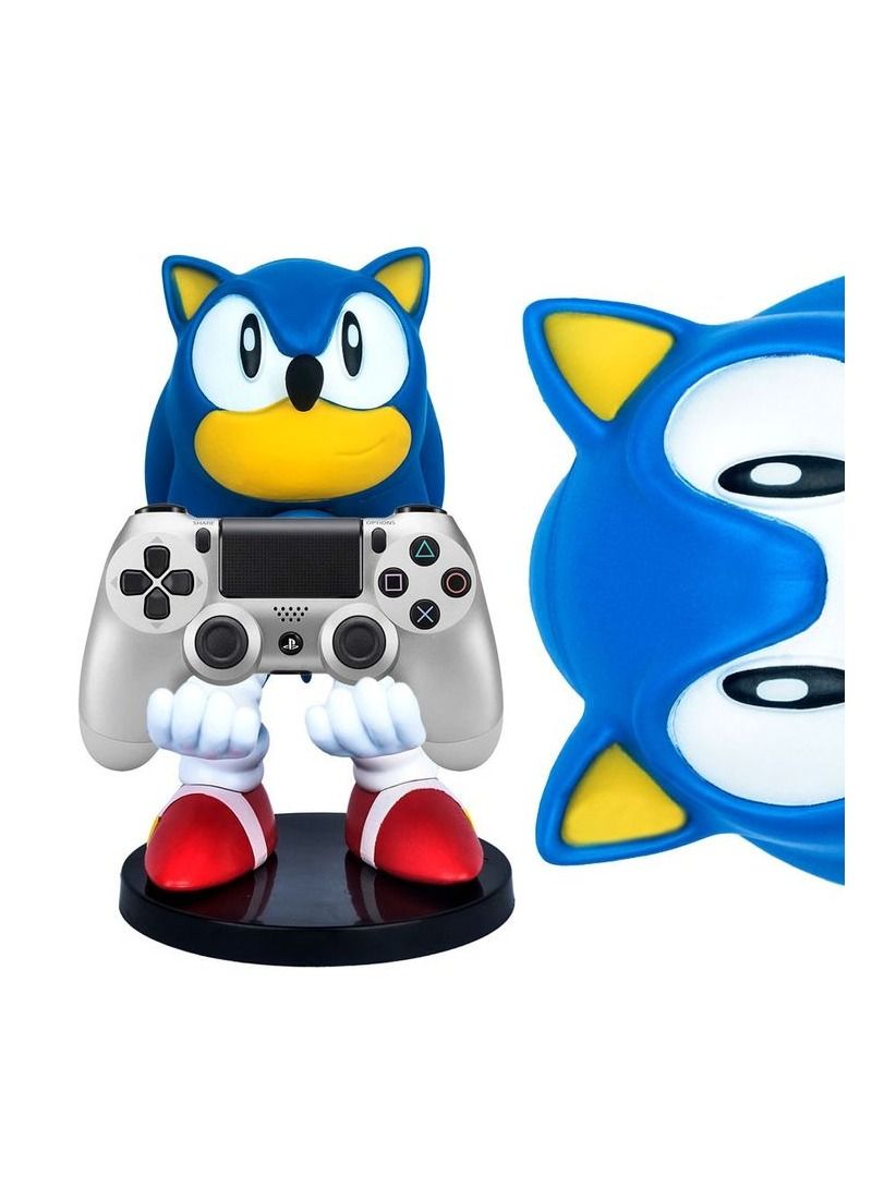 Popular anime Sonic the Hedgehog ps4 ps5 handle mobile phone bracket doll ornaments - Image 1