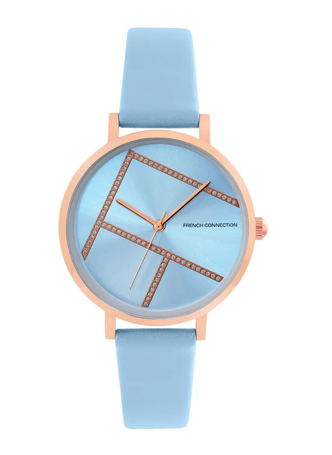 French Connection French Connection Women's Analog Watch Blue Strap