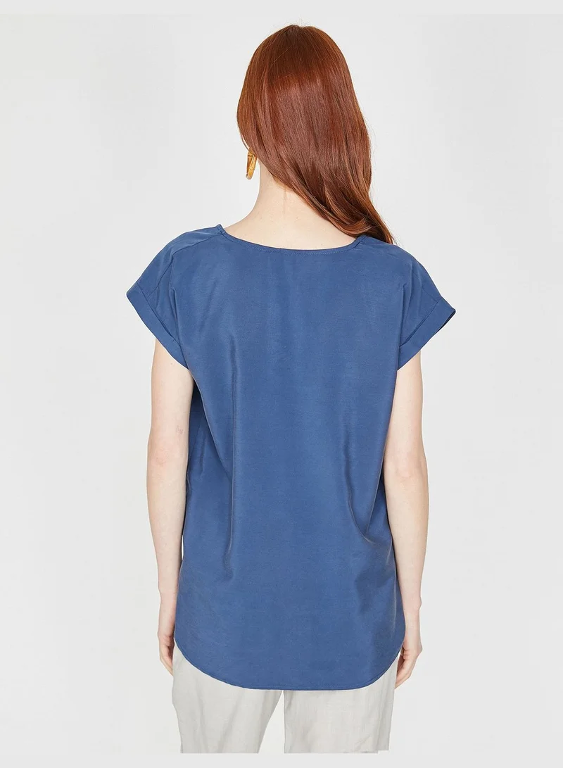 KOTON V Neck Blouse