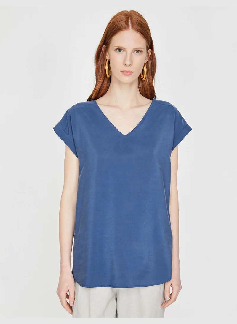 KOTON V Neck Blouse