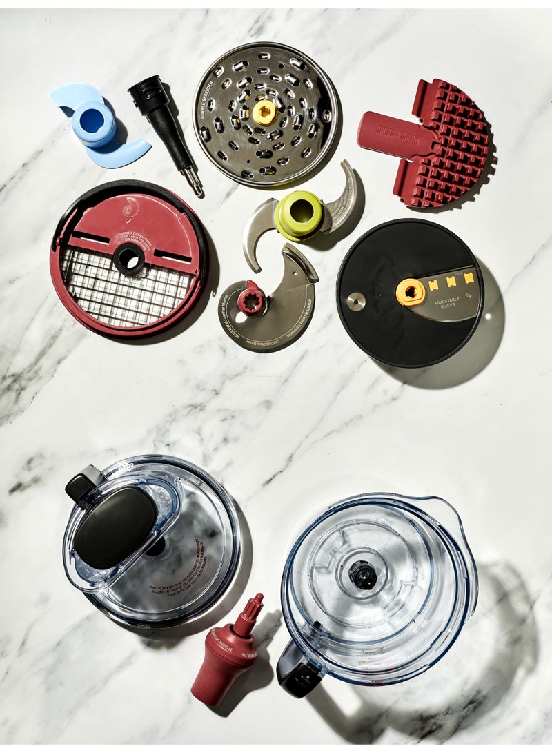 Sage The Paradice 9 Food Processor - With Dicing Kit, S-blade, Reversible Shredder, Adjustable Slicer & Dough Blade, Brushed Stainless Steel - UAE Version, 2 Year Manufacturer Warranty - Image 4