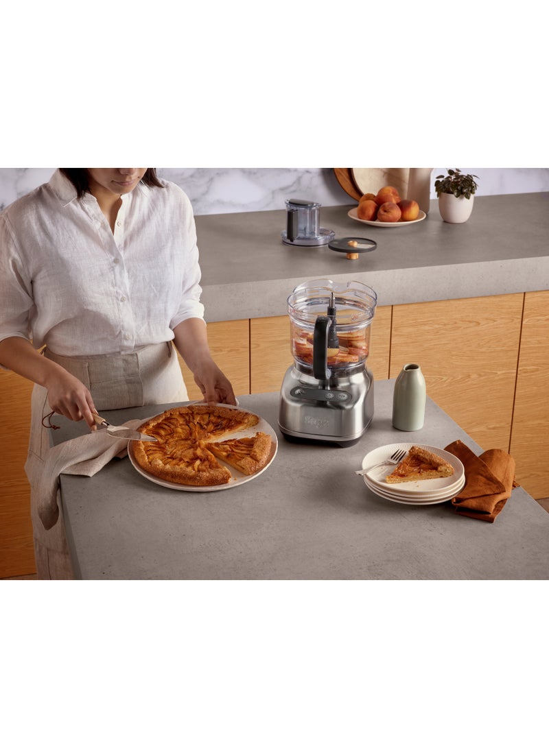 Sage The Paradice 9 Food Processor - With Dicing Kit, S-blade, Reversible Shredder, Adjustable Slicer & Dough Blade, Brushed Stainless Steel - UAE Version, 2 Year Manufacturer Warranty - Image 2