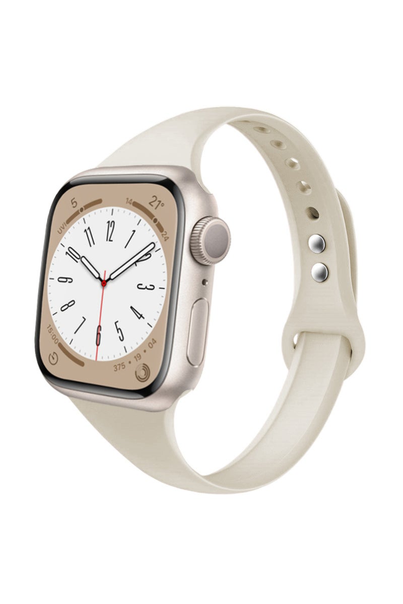38mm 40mm 41mm starlight Slim Silicone strap for watch ultra 44mm band 41mm 45mm correa 38mm 40mm 4