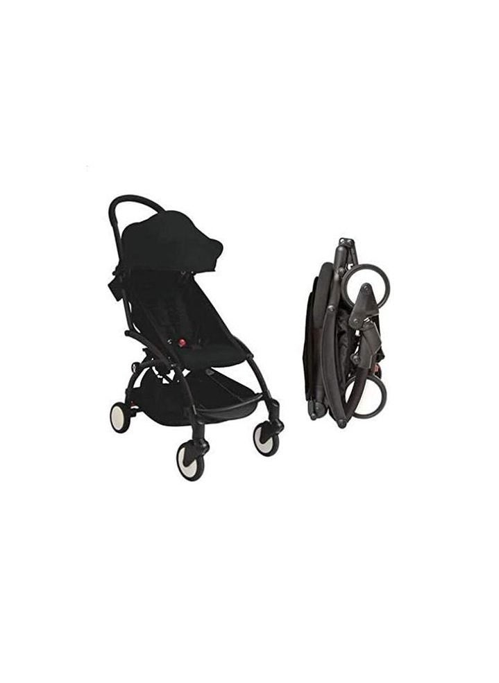 Babytime Mini Portable Baby Stroller - Black  - Image 1