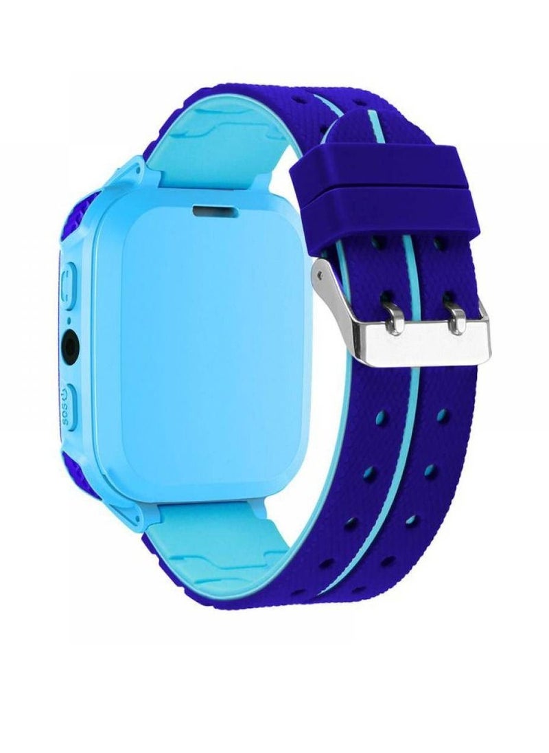 XO - Ultra-thin Waterproof Kids Tracker Phone Call For Boys Girls Sport Smart Watch Blue - Image 1