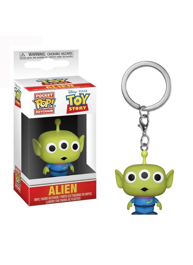 Funko - Disney Toy Story Woody/Buzz Lightyear/Alien/Forky POP Keychain Multicolour - Image 1