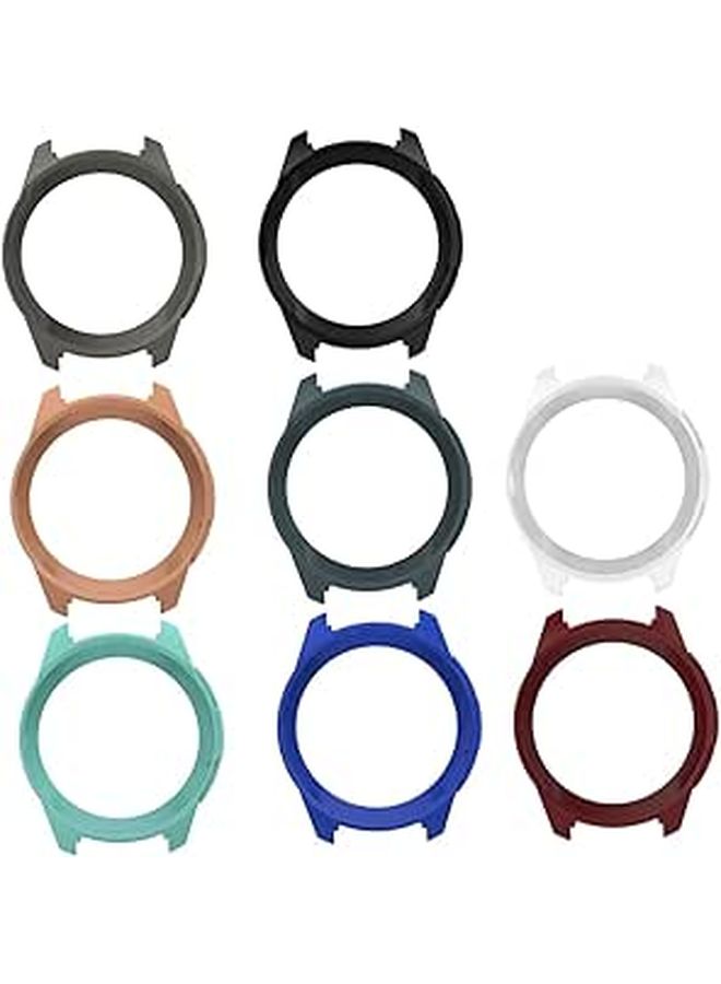 8Pcs Watch Protective Case Full Around Frame Scratch Resistant Easy Access Ports - Image 1