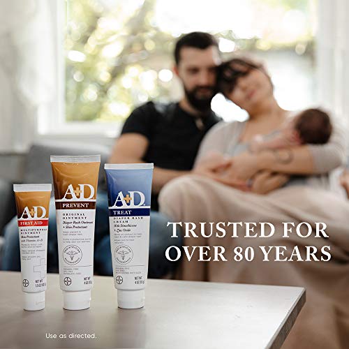 AD A+D First Aid Ointment, Multipurpose Dry Skin Moisturizer and Skin Protectant, 1.5 Oz (Pack of 3) - Image 5