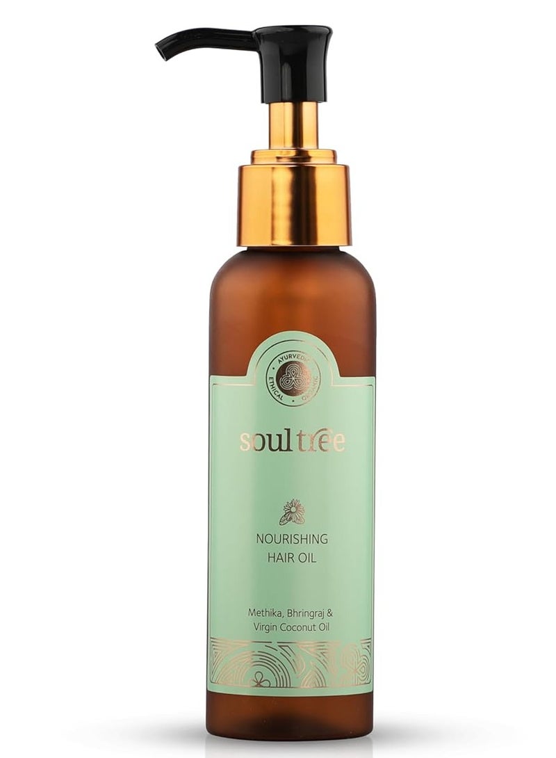 سول تري زيت الشعر المغذي من سول تري مع زيت شعر جوز الهند ميثيكا برينجراج 120 مل - Image 1