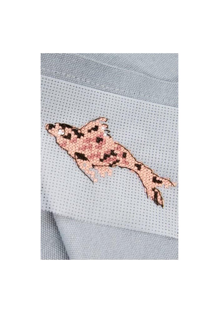 DMC DC90 Water Soluble Cross Stitch Canvas, 8 by 8-1/2-Inch, White, 14 Count - Image 3