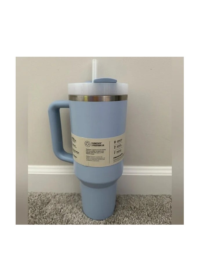 Stanley - H2.0 Flow State Stainless Steel Tumbler with Handle and Straw Lid Insulated Reusable Cup for Water, Coffee, Smoothies & More, Travel Mug, Cupholder Friendly 40 oz - Image 1