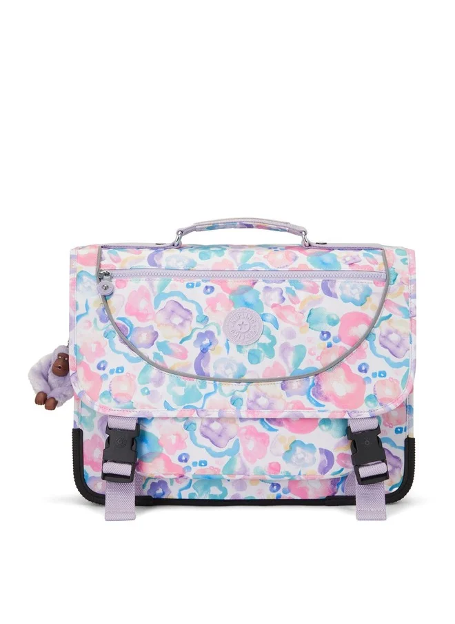 كيبلينغ Preppy Aqua Flowers Backpack