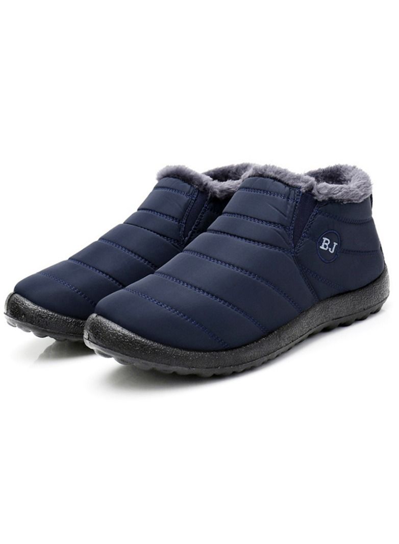 Bj Women Winter Snow Boots Blue - Image 1