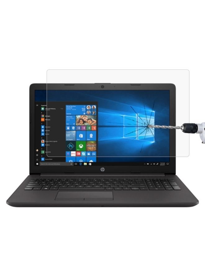BURAQ - Laptop Screen HD Tempered Glass Protective Film for HP 255 G7 Notebook PC 15.6 inch - Image 1