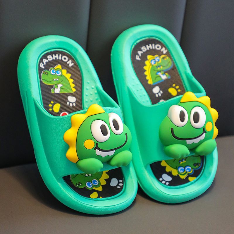 Children's Cartoon 3D Anti-Slip PVC Slides - Image 1