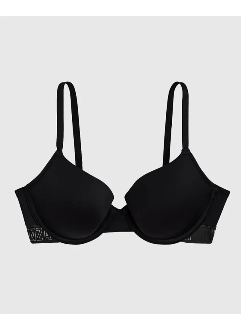 لا سينزا La Senza Lightly Lined Demi Bra With Logo