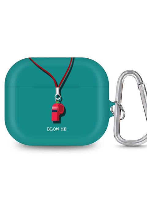 StylePods Case for Airpods 3rd Gen Case With Anti-Lost Keychain - Blow Me