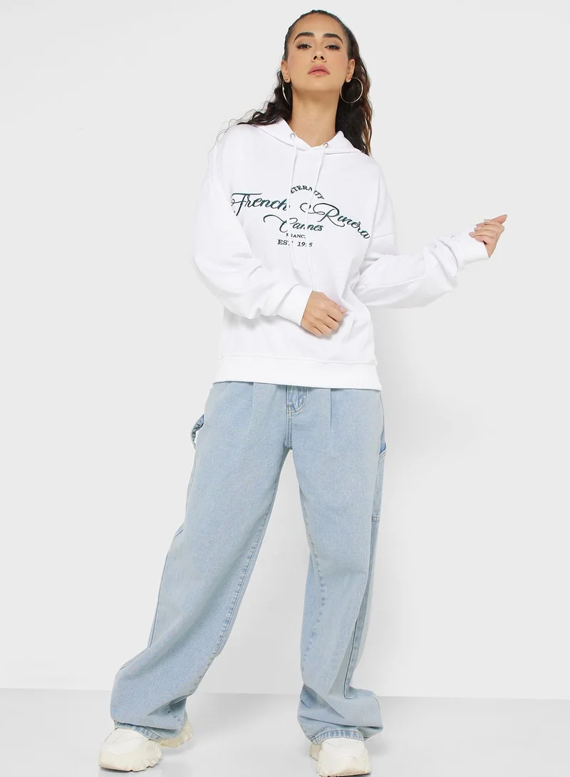 Ginger Graphic Pullover Hoodie