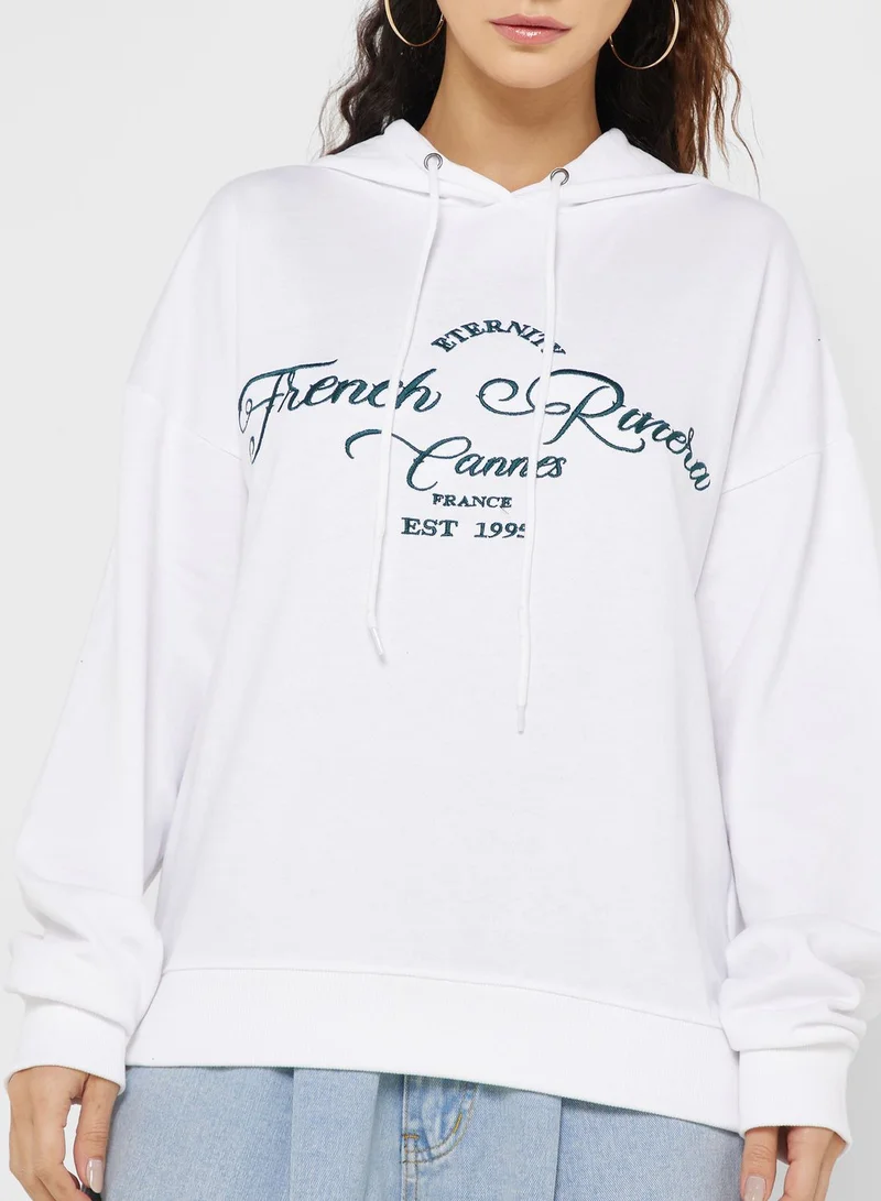 Ginger Graphic Pullover Hoodie