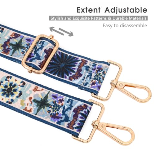 ROYGBCP Purse Strap Replacement Bag Strap Crossbody Handbag Shoulder Strap Adjustable Purse Straps For Handbags - Image 4