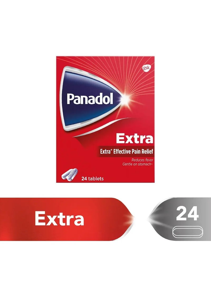 Panadol Panadol Extra - 24 Tablets  - Image 1