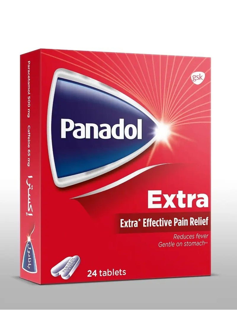 Panadol Panadol Extra - 24 Tablets  - Image 2