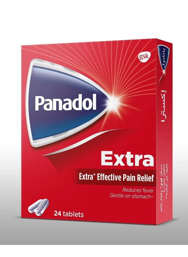 Panadol Panadol Extra - 24 Tablets  - Image 3