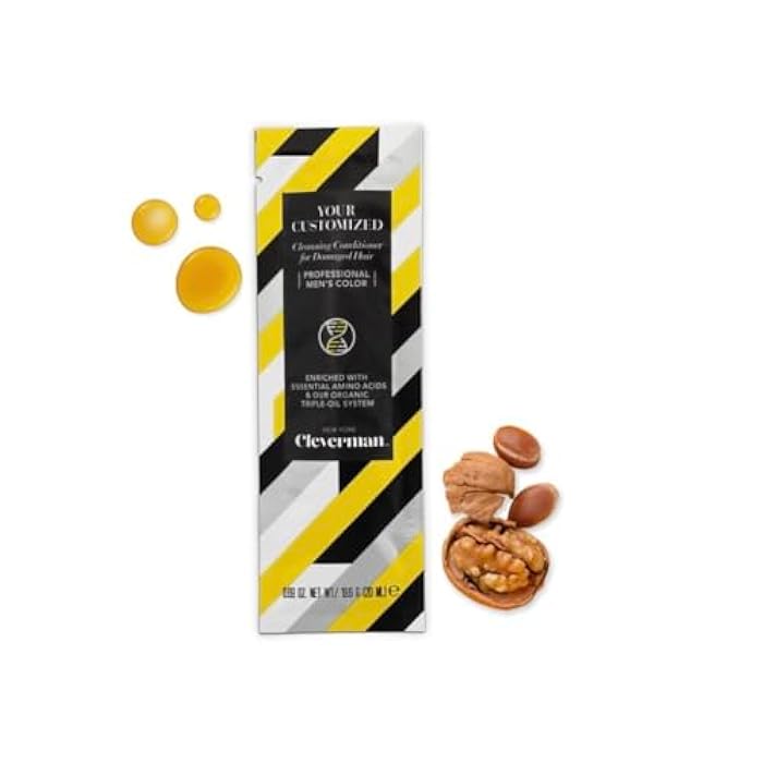 CLEVERMAN Men's Cleansing Conditioner for Damaged Hair (Pack of 5) - Image 2