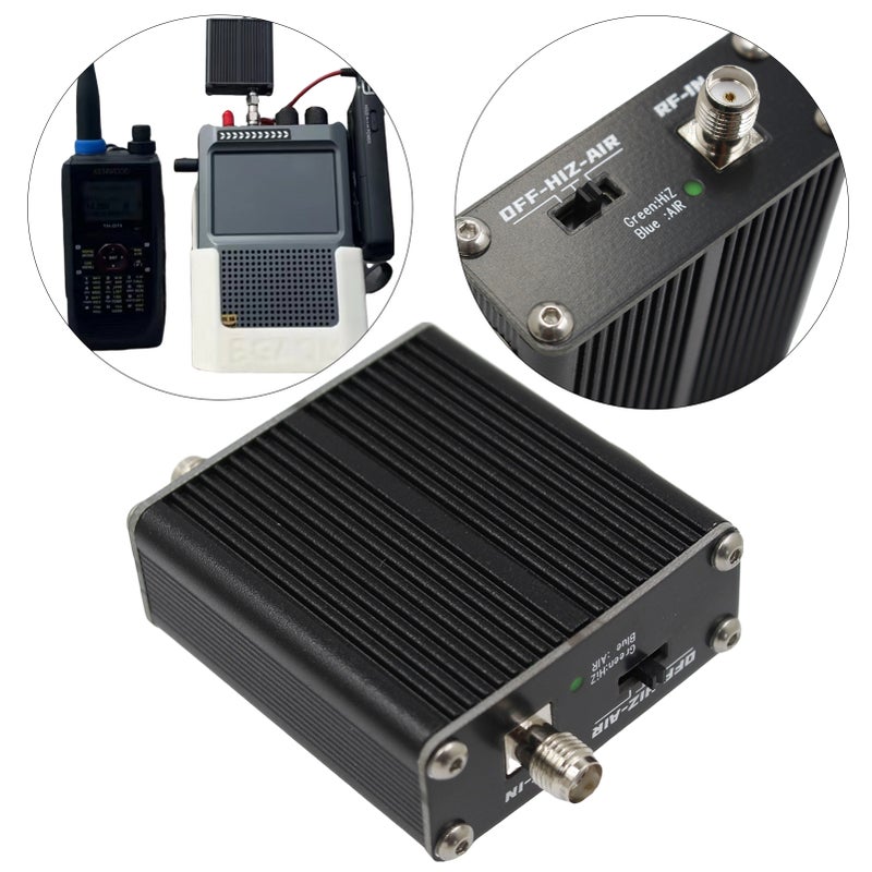 Aviation Band To Shortwave Converter: 2In1 Compact Multicolor Device - Integrated High Impedance Amplifier Frequency Converter for Radio Enthusiasts Home Travel Use - Image 4