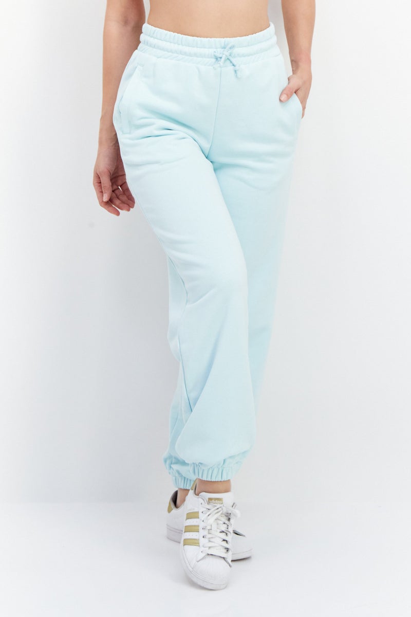 adidas Originals Women Loose Fit Training Sweatpants, Turquoise - Image 1