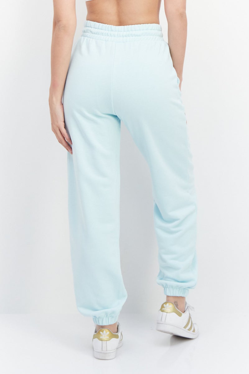 adidas Originals Women Loose Fit Training Sweatpants, Turquoise - Image 4