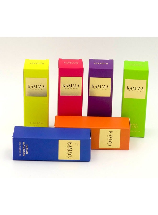 KAMAYA 50 ml essential oil with dropper| Floral Lily fragrance in bright color gift box| Perfect for oil diffusers - Image 5