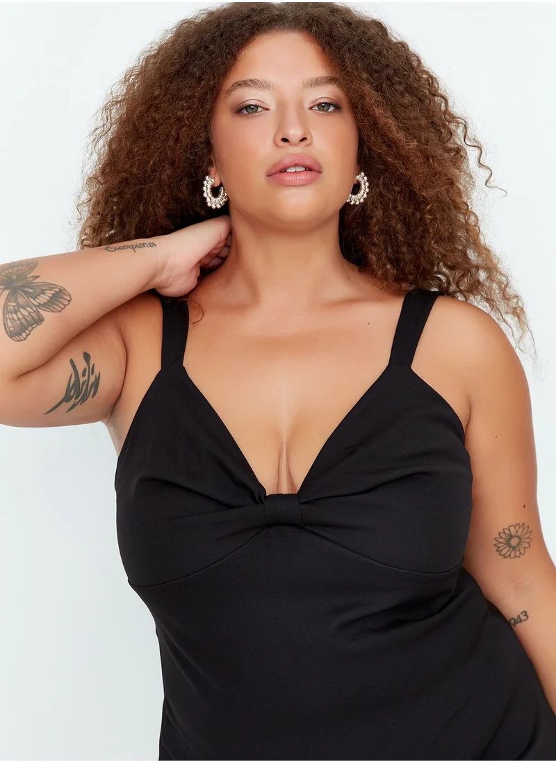 Trendyol Curve Strappy Knitted Dress