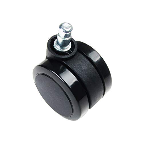 MingYi.office New Soft Caster Wheel for Herman Miller Aeron Embody Mirra Sayl Chair, Hardwood Floors 1Set/5PC - Image 2