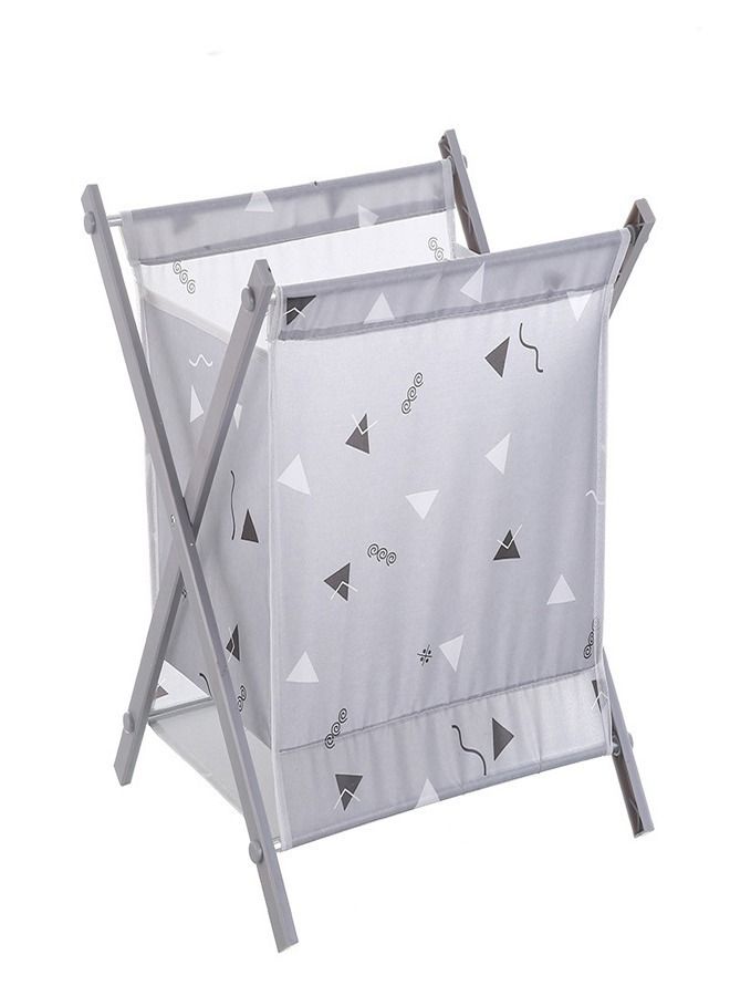 fashionhome Large Collapsible Laundry Basket Clothes Storage Bag - Image 1