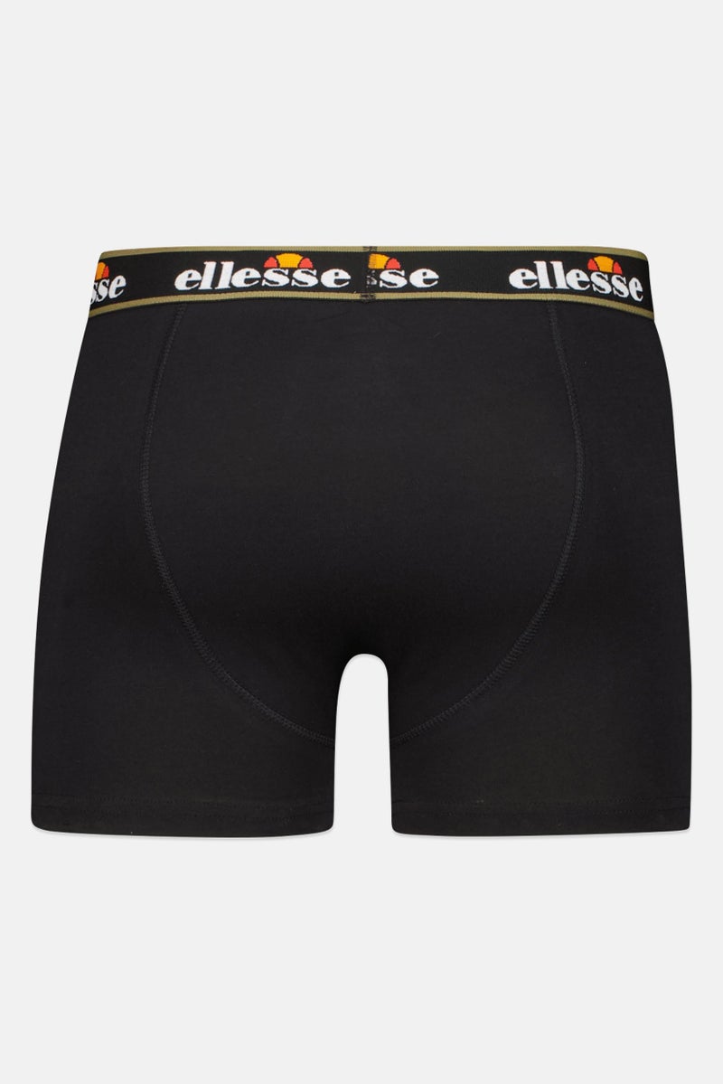 Ellesse Men 3 Pieces Brand Logo Boxers, Multicolor - Image 3