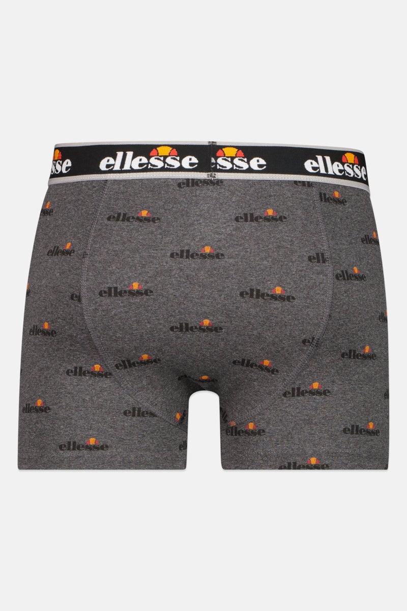 Ellesse Men 3 Pieces Brand Logo Boxers, Multicolor - Image 2