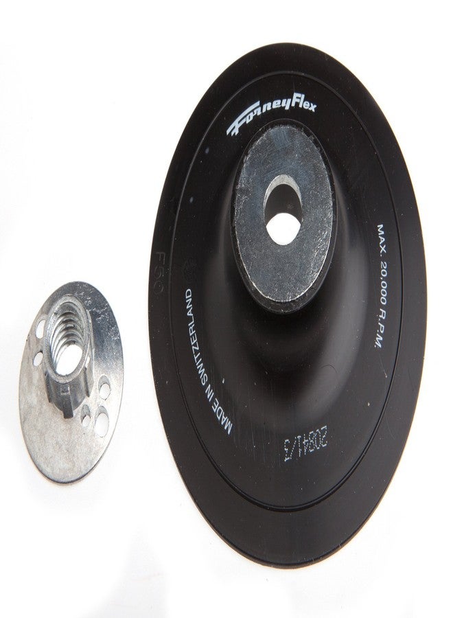 Forney 72322 Backing Pad with 5/8-Inch-11 Spindle Nut, 5-Inch - Image 1
