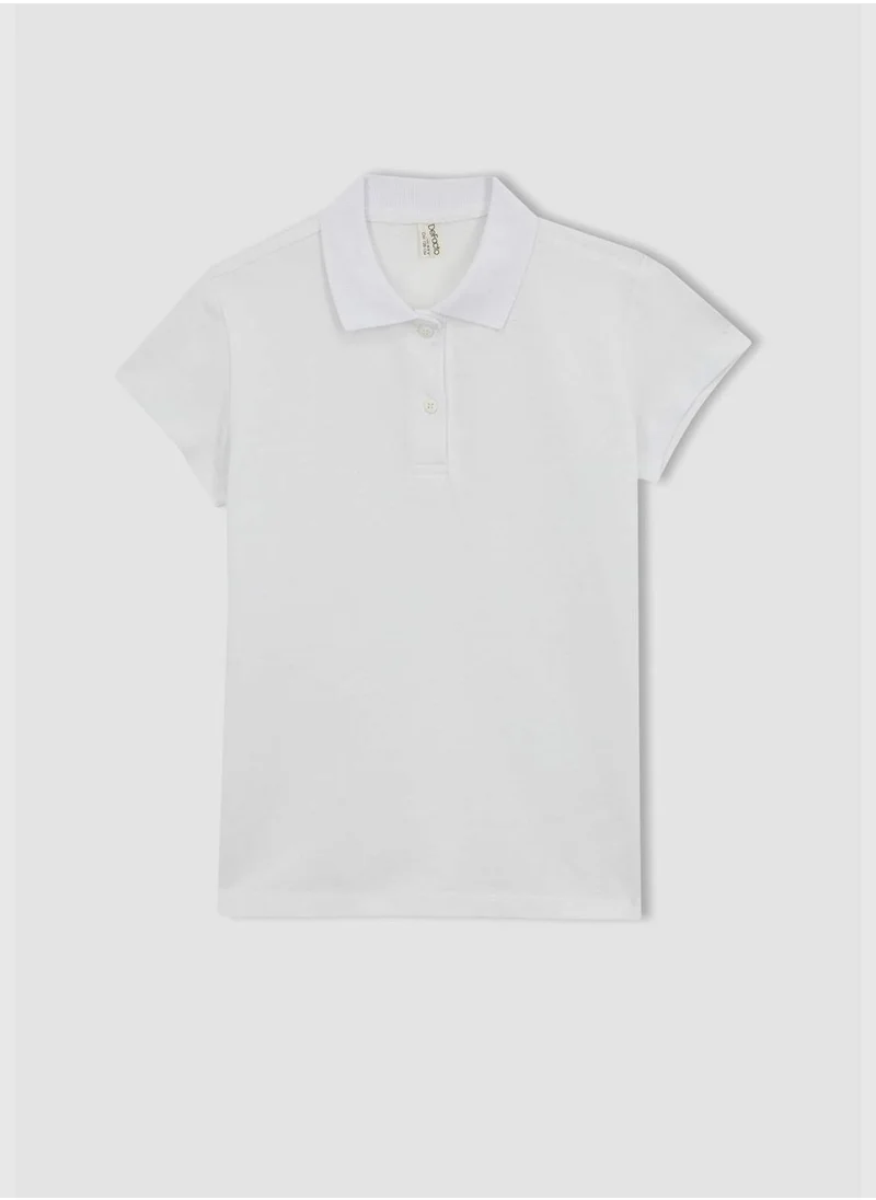 ديفاكتو Short Sleeve Polo T-Shirt