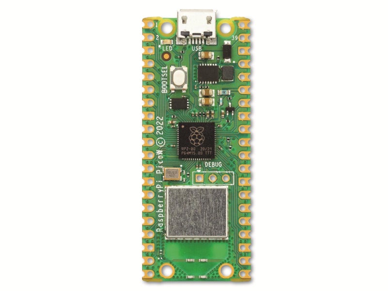 Raspberry Pi Pico W : WiFi Wireless Bluetooth Single Board Computer - Image 4