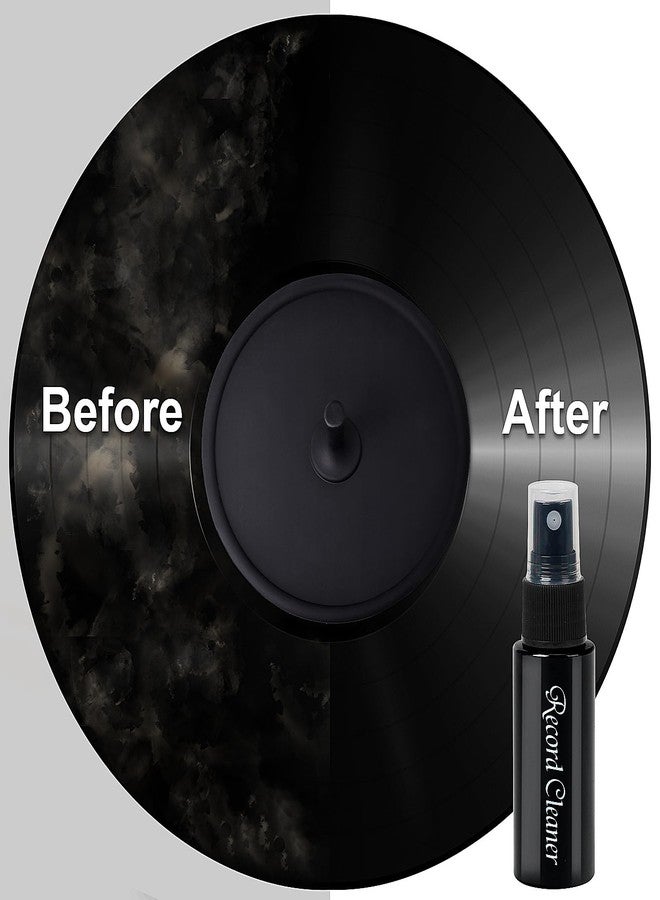OPULA 7-in-1 Vinyl Record Cleaning Kit Complete - Vinyl Record Cleaner Solution - Velvet Brush - Microfiber Brush - Stylus Brush - Label Protector - Air Blower - Brush for Velvet, Restore LPs Album - Image 4
