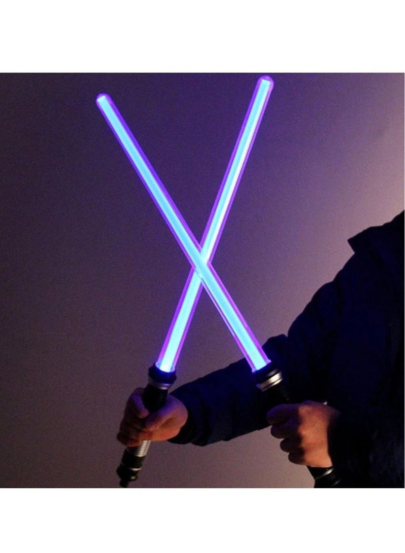 2-Piece Lightsaber Cosplay Different Color Led Light Flash And Sound Effect - Image 4